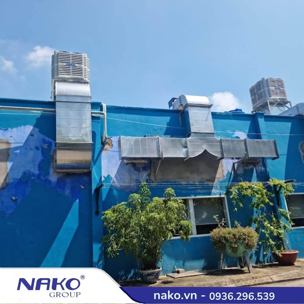 Máy Làm Mát Công Nghiệp Nako 35000 M3h Thổi Lên (1)