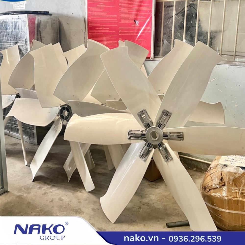 Tại sao nên chọn quạt hút công nghiệp NAKO cánh POM 1380?
