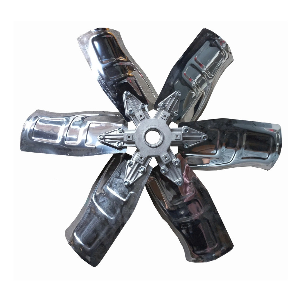 Cánh quạt inox sáng bóng, bền bỉ và dễ vệ sinh