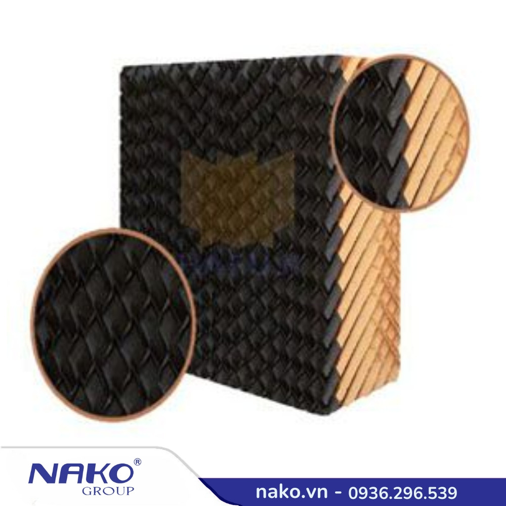 Mua tấm làm mát HAFUJI sóng 45x15 chống rêu chính hãng tại NAKO GROUP
