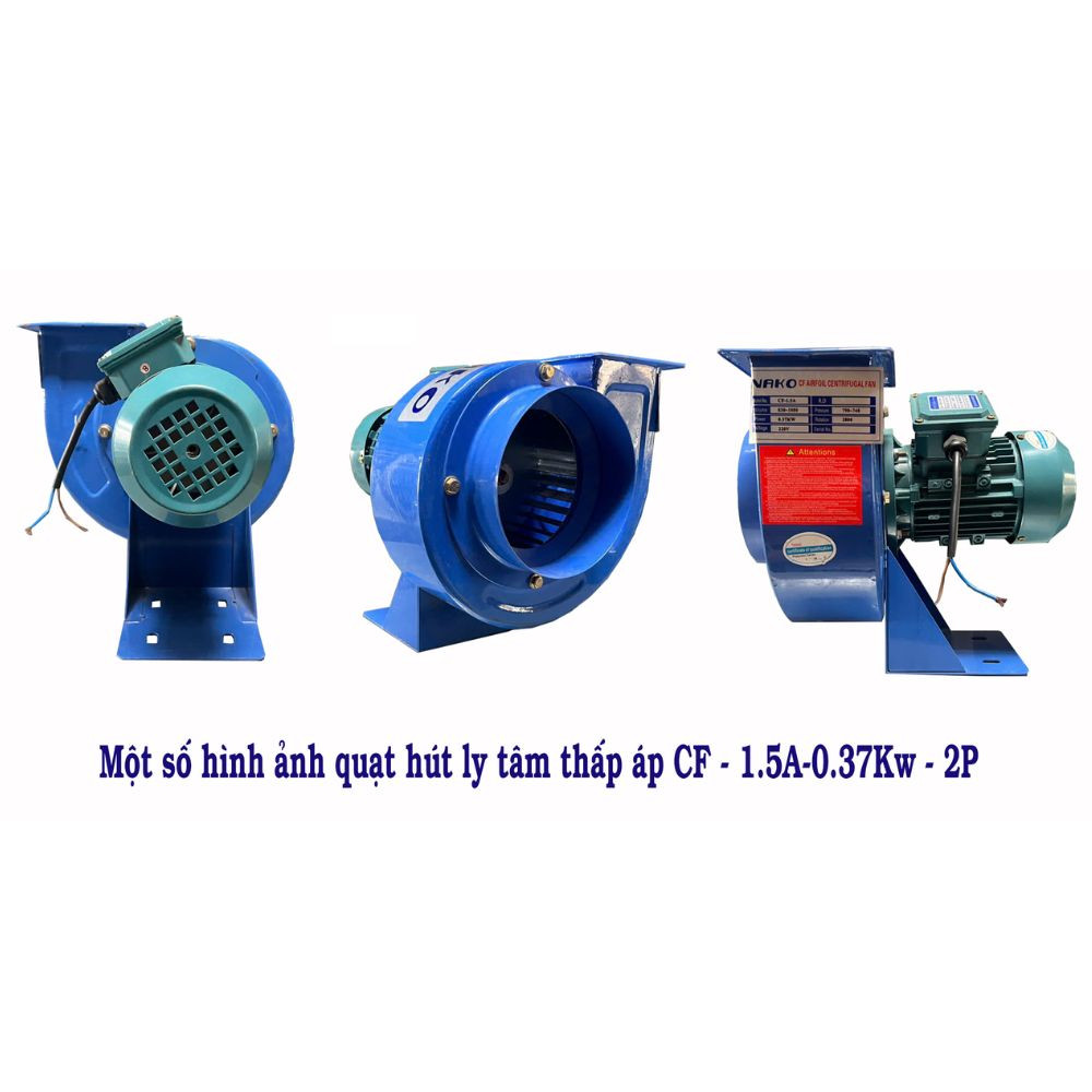 Một số hình ảnh Quạt hút ly tâm thấp áp CF-1.5A