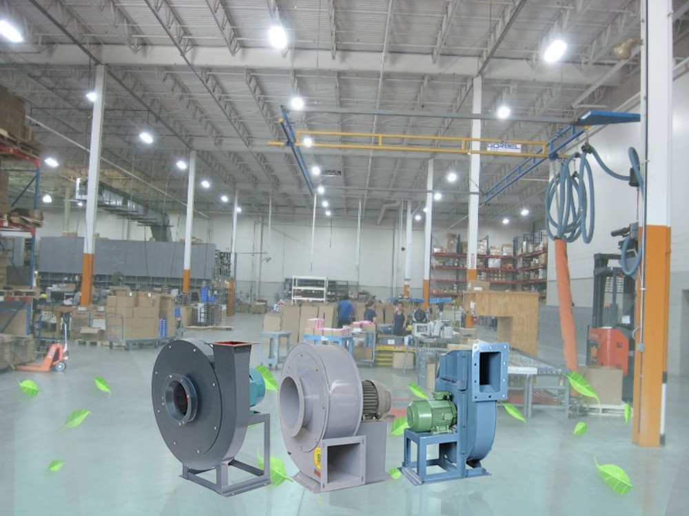 Ứng Dụng Thực Tế Của Quạt Ly Tâm Cao Áp Trực Tiếp